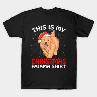 This is my Christmas Pajama Shirt Puppy T-Shirt